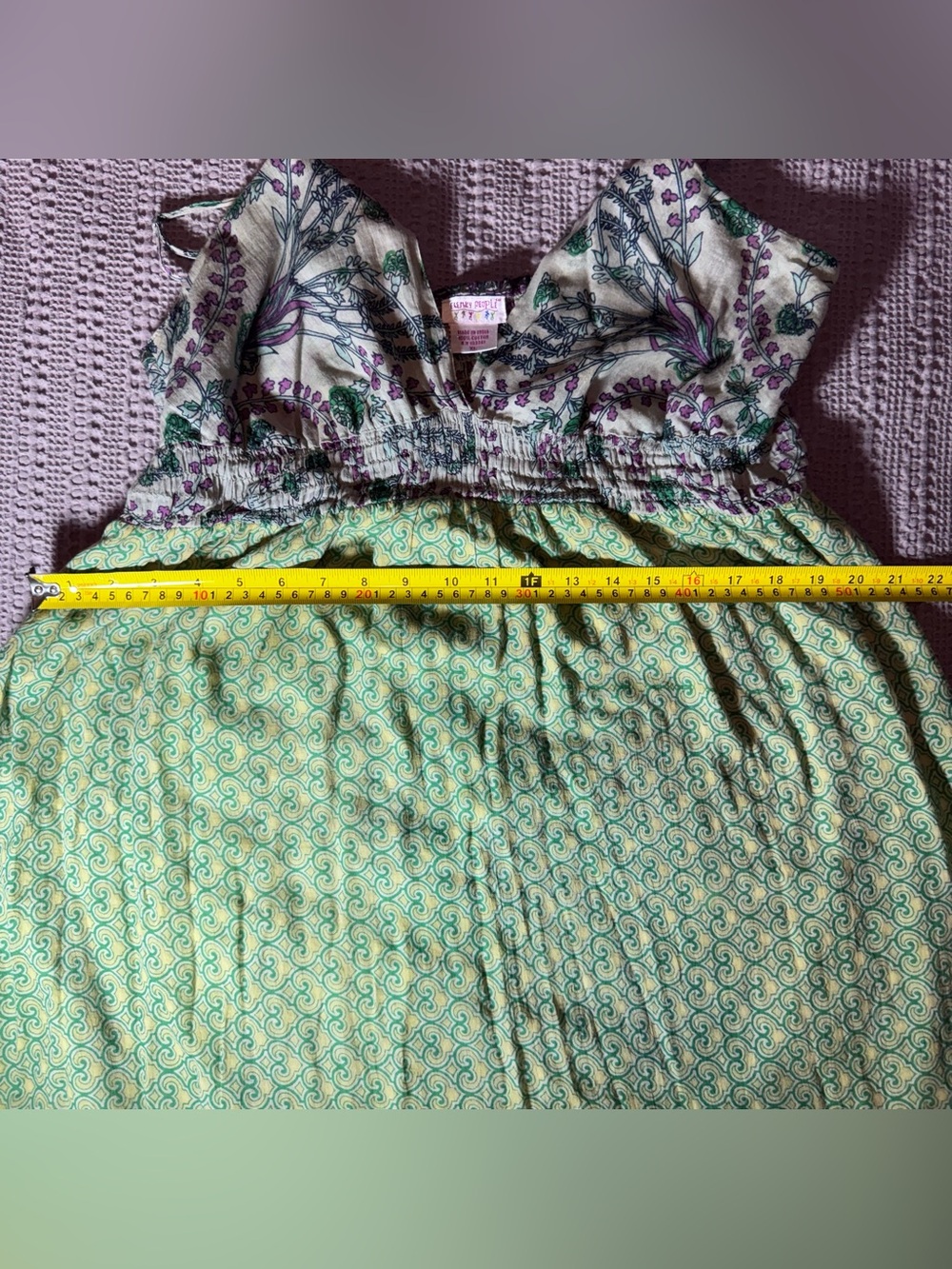 Funky People Boho Chic Hippie midi sundress
Flowy Cotton XL - Picture 7 of 9